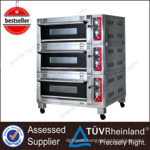 Commercial Restaurant Equipment Luxury 3-Layer 6-Tray Electric 3 Deck Oven